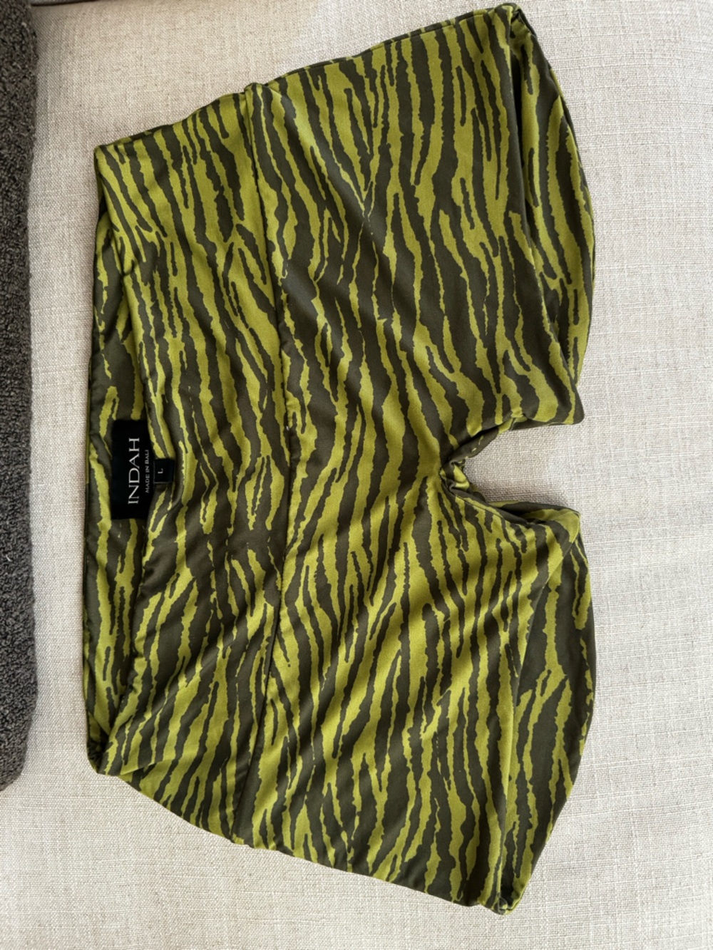 NWOT Indah rizz shorts in "Ganja" size large